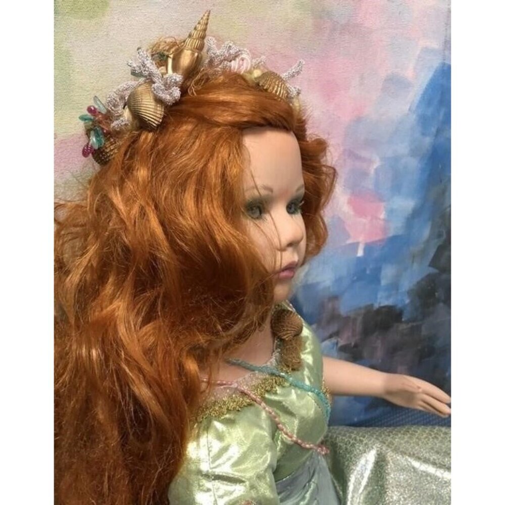 Rare Life Size 62" Fantasia Mermaid Doll Florence Maranuk Showstoppers Vintage - Picture 5 of 8